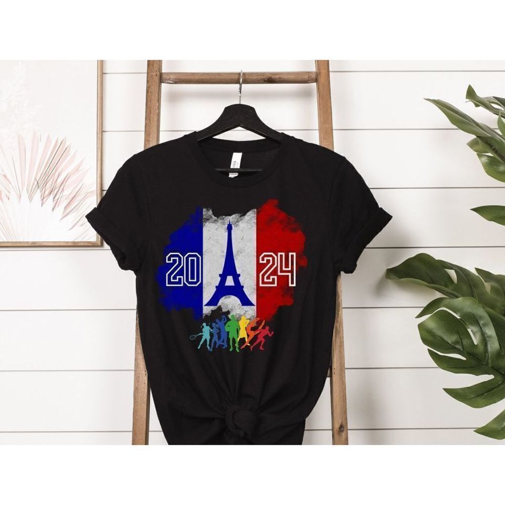Paris Olympics 2024 Global Sports Event Fan T-Shirt